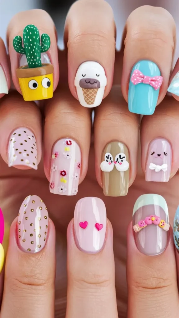 30+ Images of Cute Nails Ideas for Acrylics