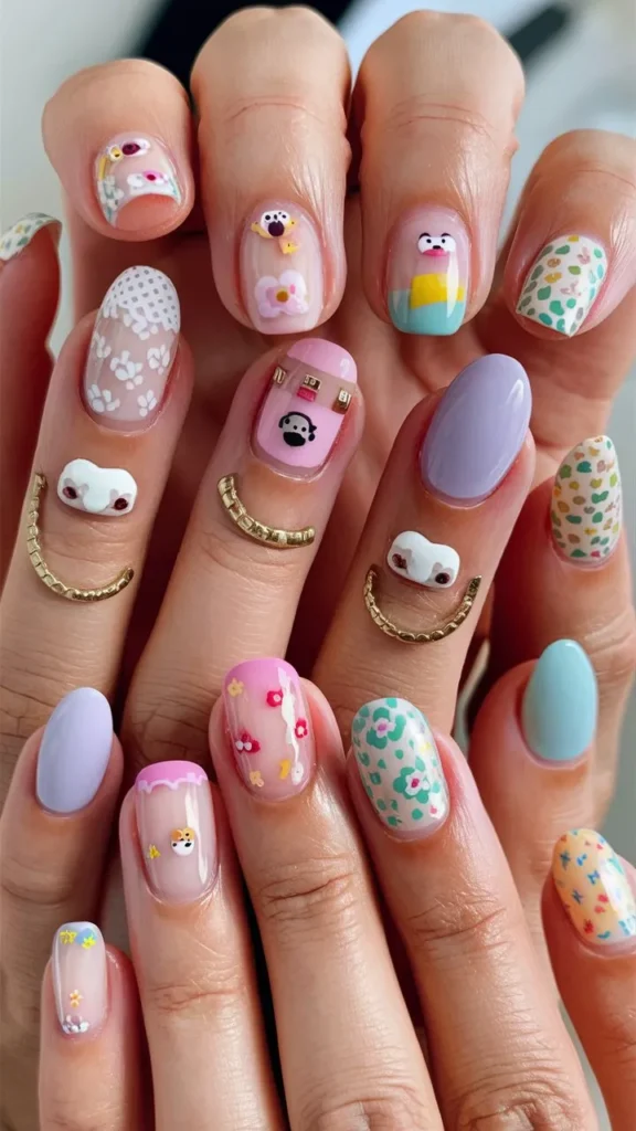 30+ Images of Cute Nail Ideas for School