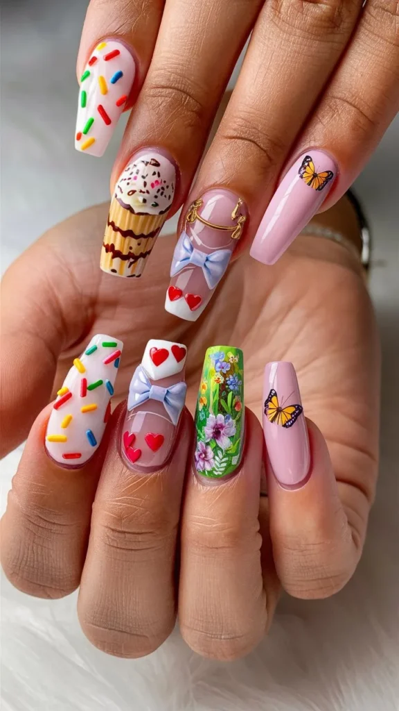 30+ Images of Cute Nails Ideas for Acrylics