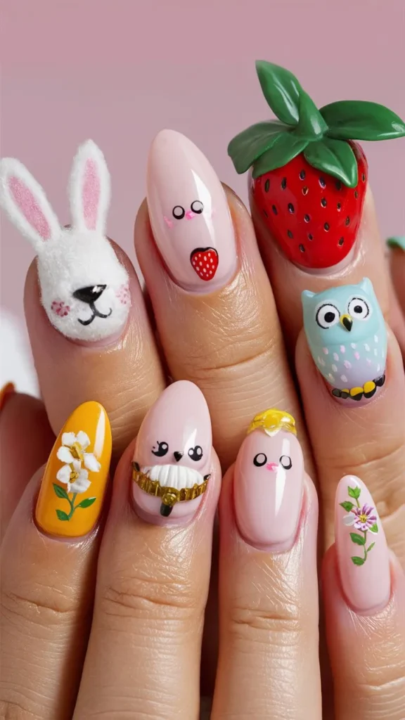 30+ Images of Cute Nails Ideas for Acrylics