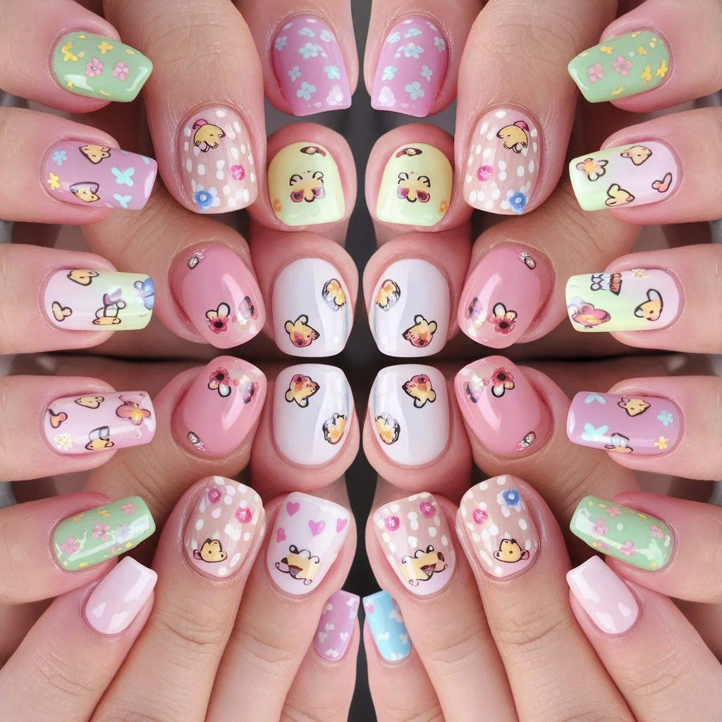 30+ Images of Cute Nail Ideas for School: Fresh, Fun, and Easy Designs!