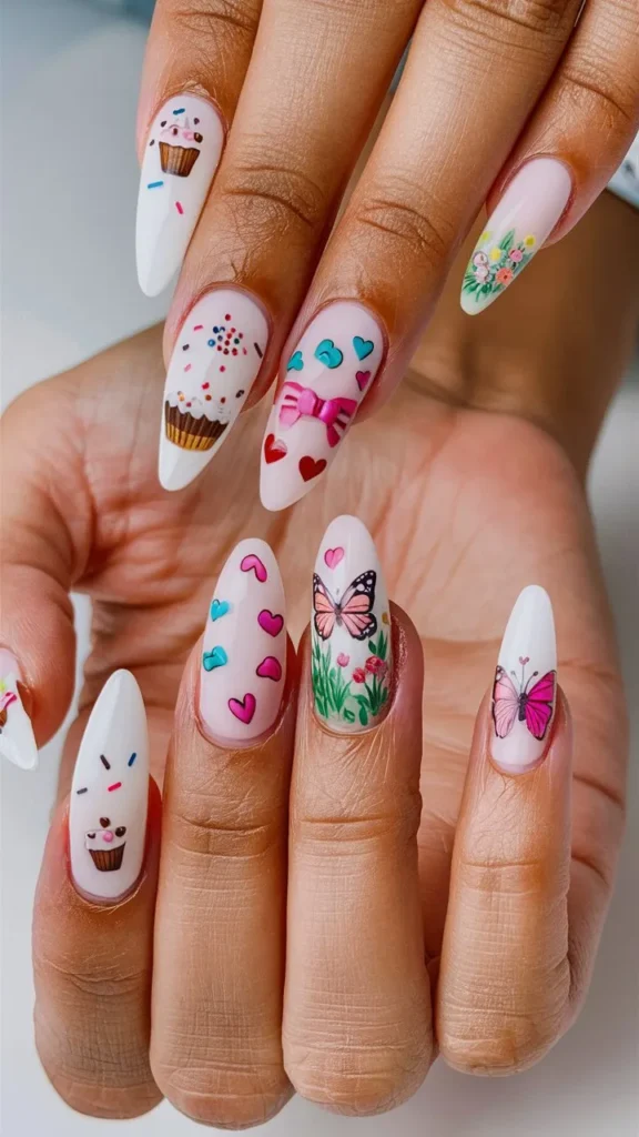 30+ Images of Cute Nails Ideas for Acrylics