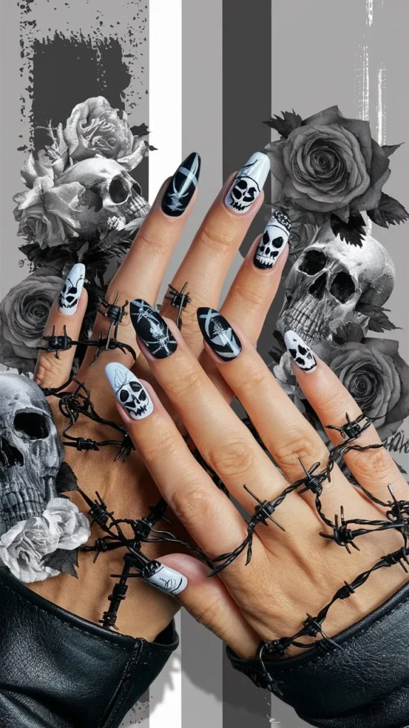 30+ Images of Cute Grunge Nail Ideas