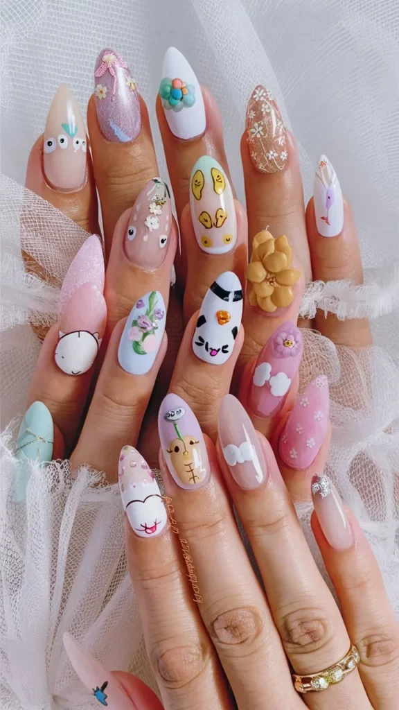 30+ Images of Cute Gel Nail Ideas