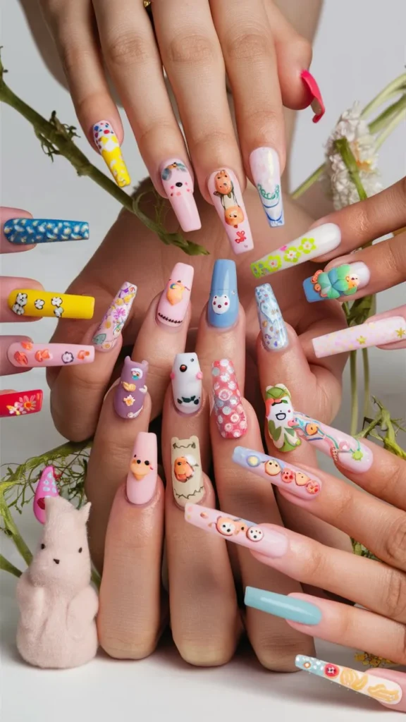 30+ Images of Cute Extra Long Nails Ideas for Bold and Beautiful Looks