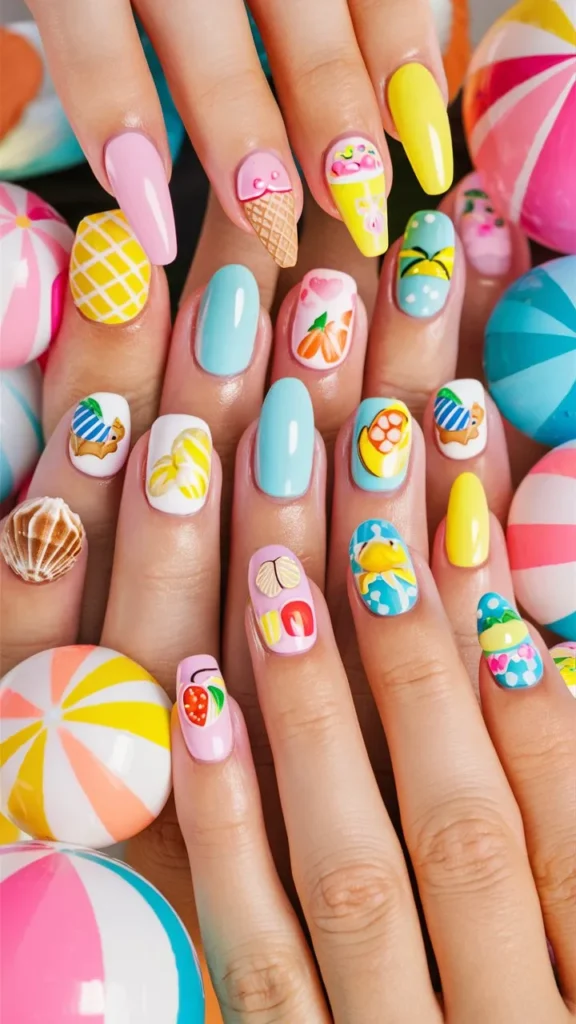 30+ Images of Cute Nail Ideas for Summer