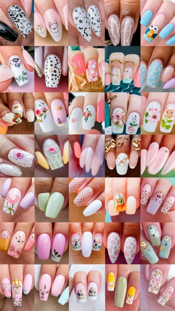 Get Creative: 30+ Cute Nail Ideas to Try at Home