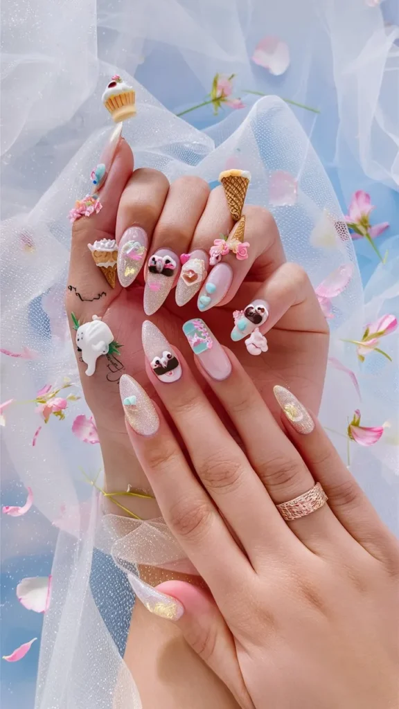 30+ Images of Cute Nails Ideas for Acrylics