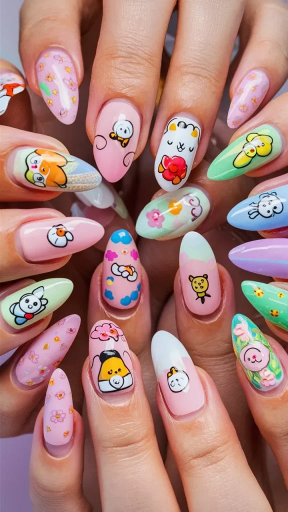 30+ Images of Cute Gel Nail Ideas