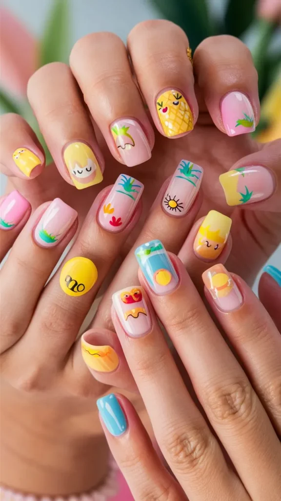 30+ Images of Cute Nail Ideas for Summer