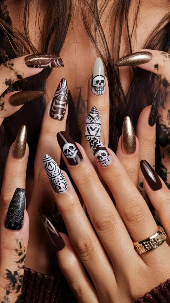 30+ Images of Cute Grunge Nail Ideas