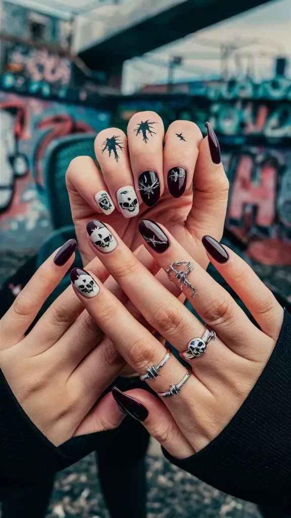 30+ Images of Cute Grunge Nail Ideas