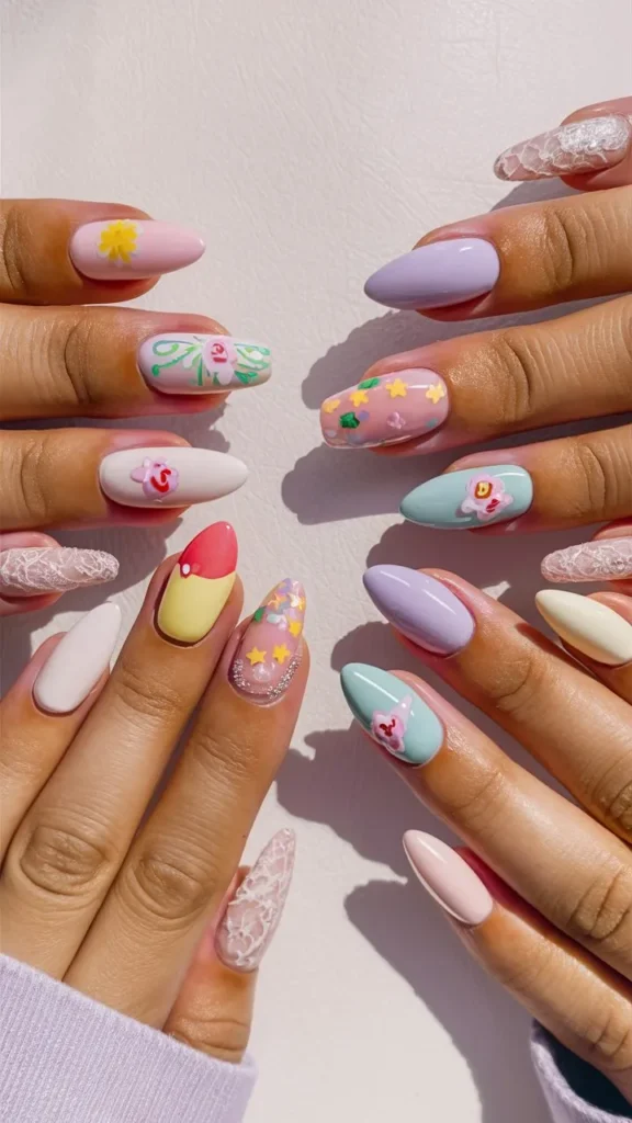 30+ Images of Cute Nail Ideas for School