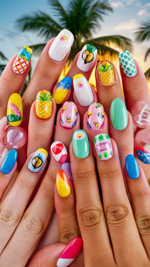 30+ Images of Cute Nail Ideas for Summer