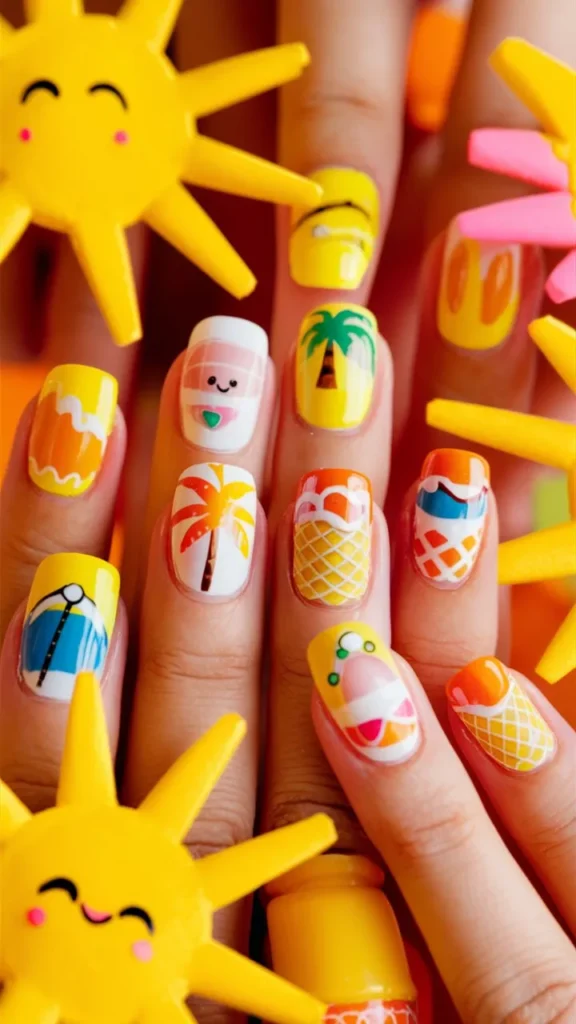 30+ Images of Cute Nail Ideas for Summer