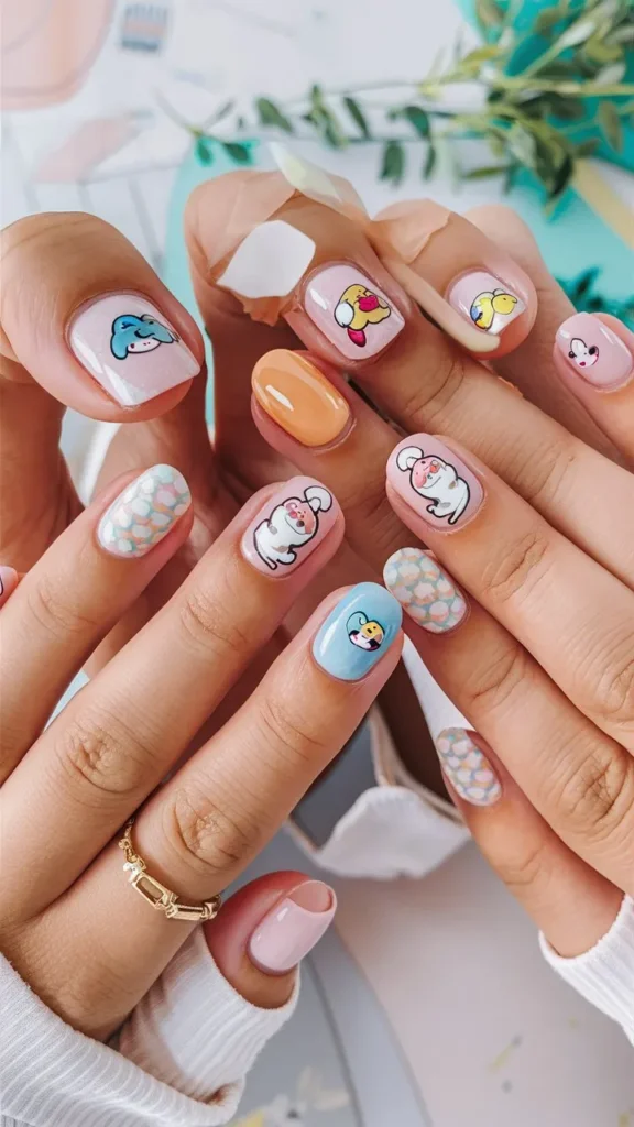 30+ Images of Cute Nail Ideas for School