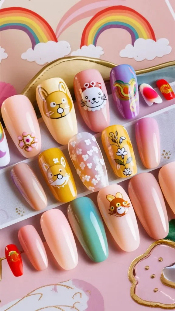 30+ Images of Cute Gel Nail Ideas