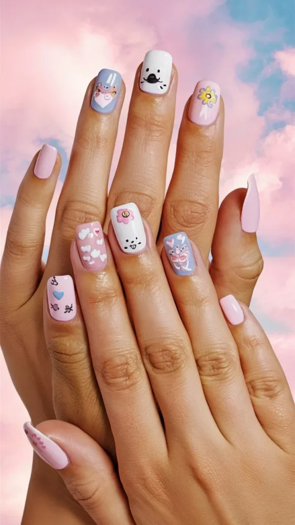 30+ Images of Cute Nails Ideas Matching Perfectly