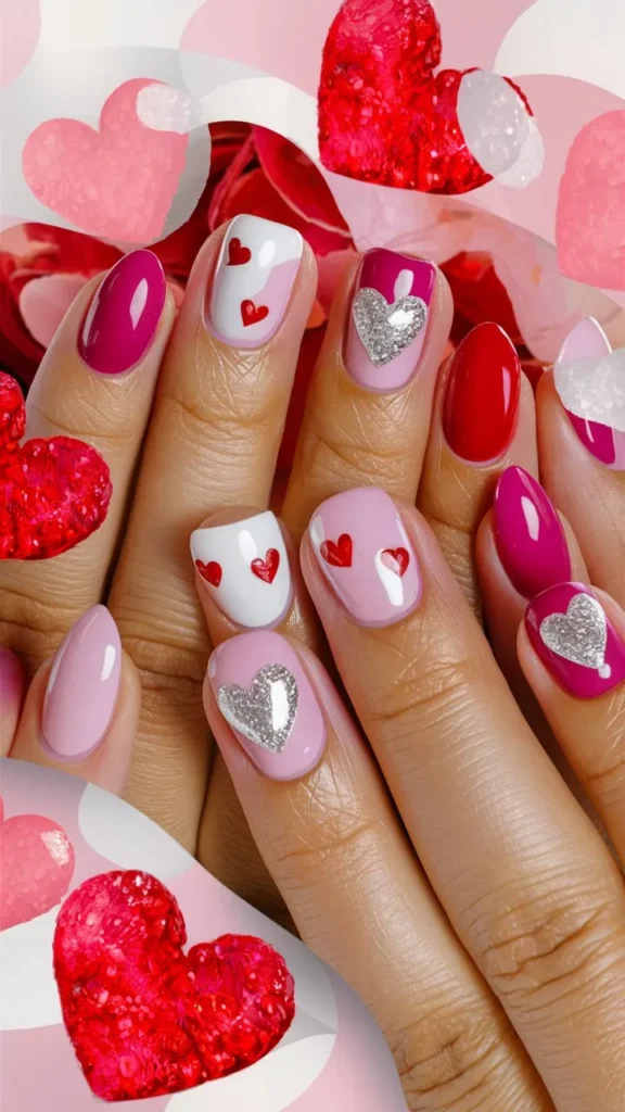 30+ Images of Cute Nails Ideas with Hearts – Perfect for Every Romantic Vibe!