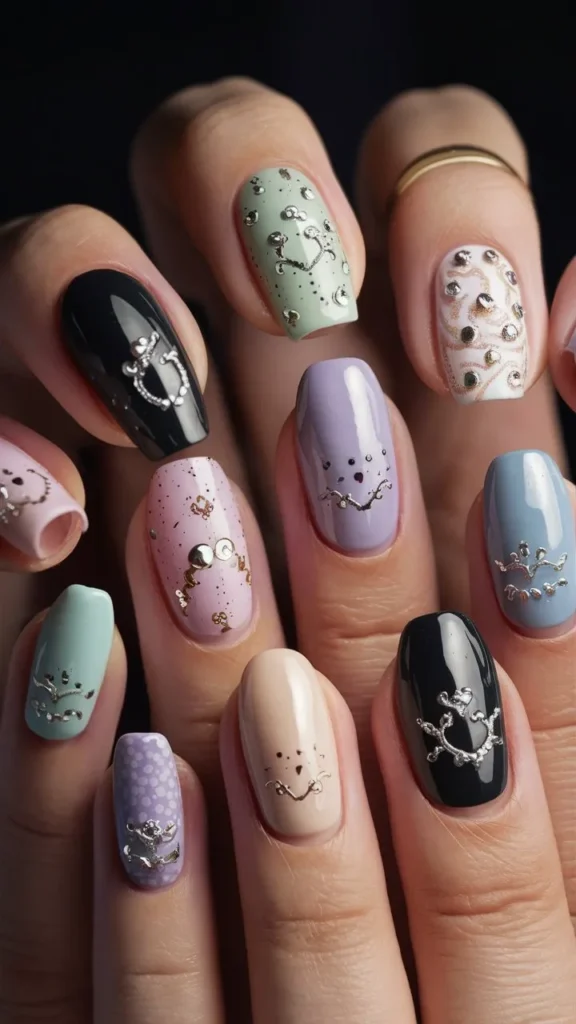 30+ Images of Cute Medium Acrylic Nails Coffin Ideas