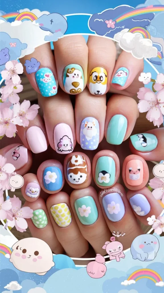 30+ Images of "Cute Kawaii Nail Ideas" to Inspire Your Adorable Style