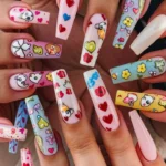 30+ Images of Acrylic Nails Ideas Long and Cute