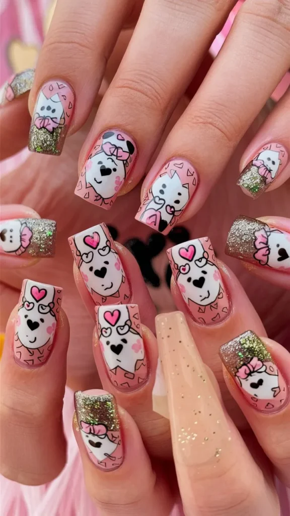 30+ Images of Cute Kuromi Nails Ideas for Every Kawaii Lover