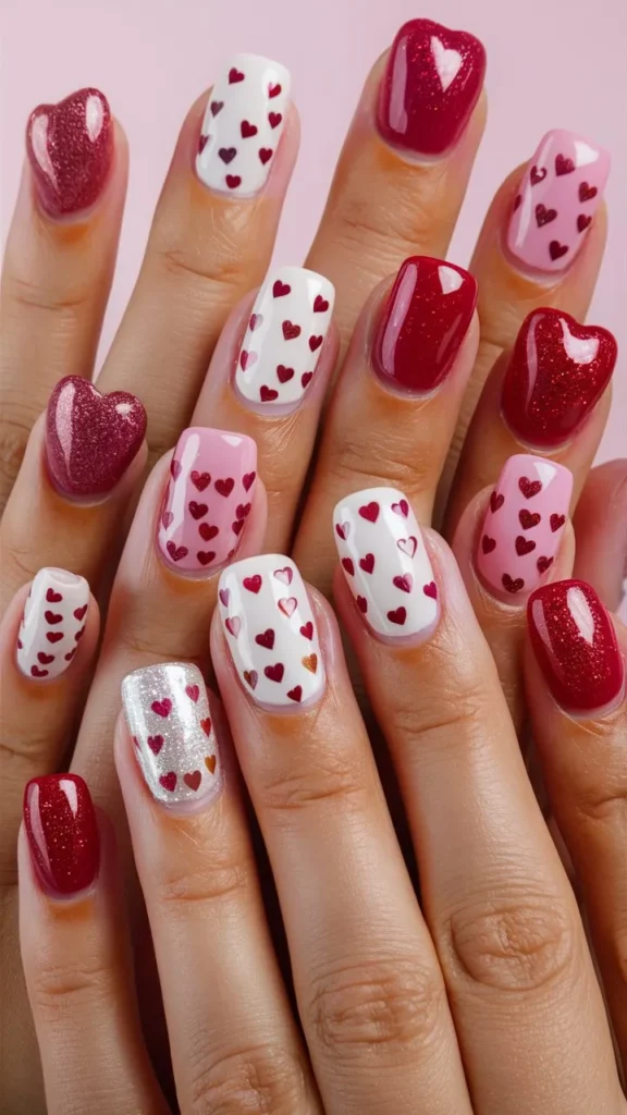 30+ Images of Cute Nails Ideas with Hearts – Perfect for Every Romantic Vibe!