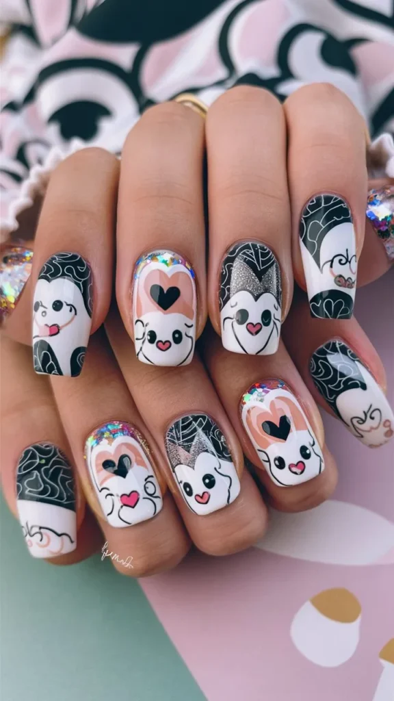 30+ Images of Cute Kuromi Nails Ideas for Every Kawaii Lover