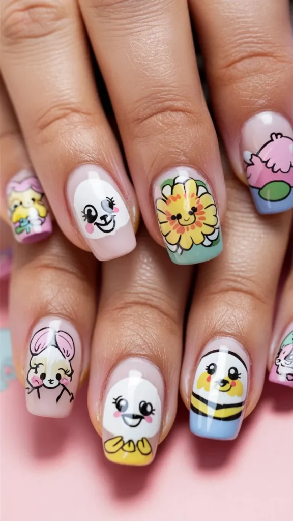 30+ Images of "Cute Kawaii Nail Ideas" to Inspire Your Adorable Style