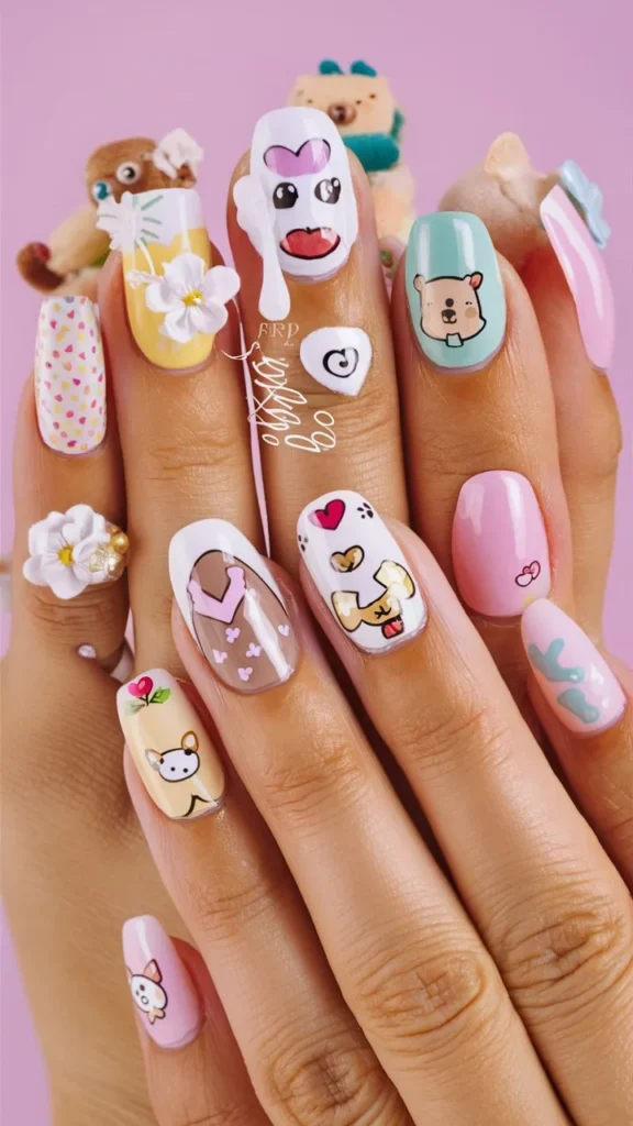 30+ Images of Cute Nails Ideas Matching Perfectly