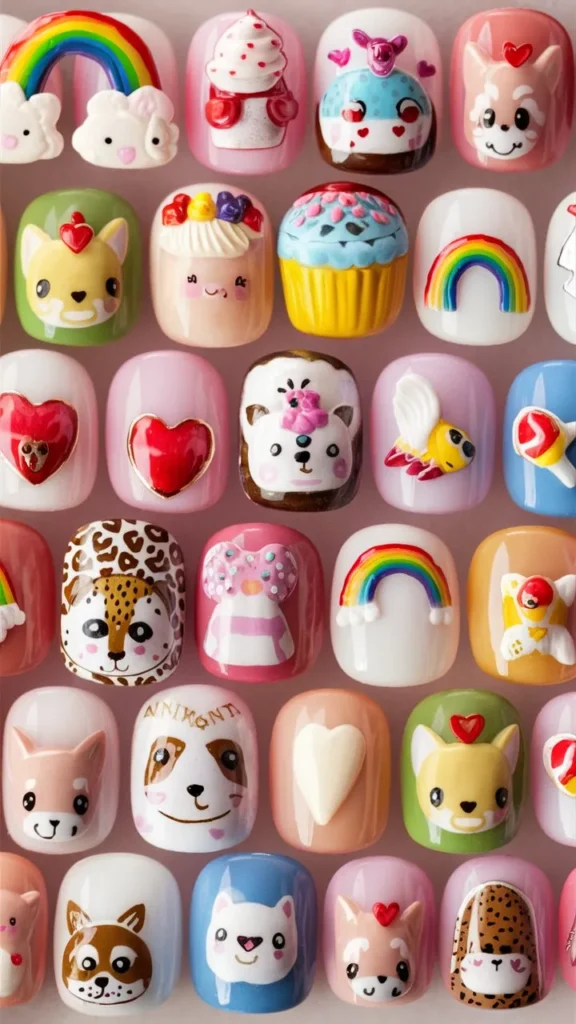 30+ Images of Cute Nails Ideas Matching Perfectly