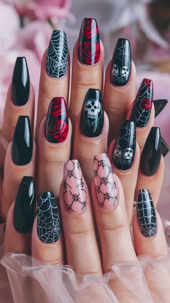 30+ Images of Cute Medium Acrylic Nails Coffin Ideas