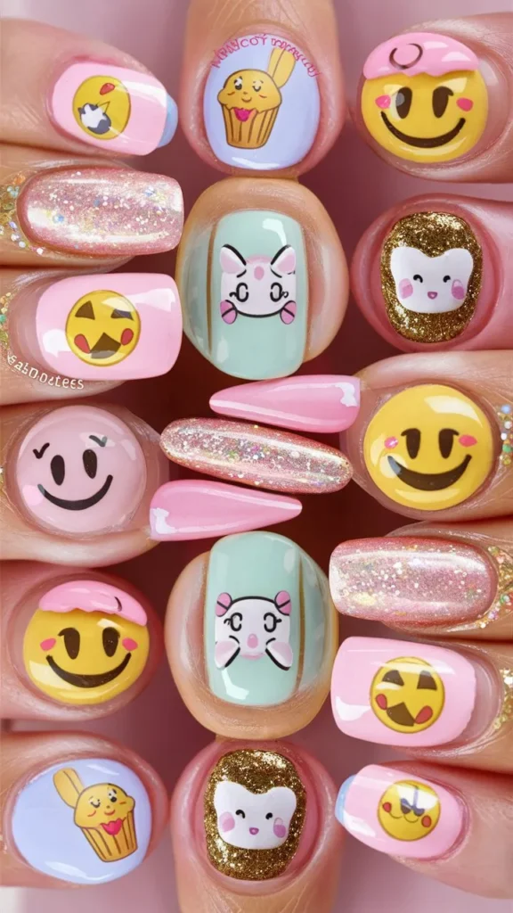 30+ Images of "Cute Kawaii Nail Ideas" to Inspire Your Adorable Style