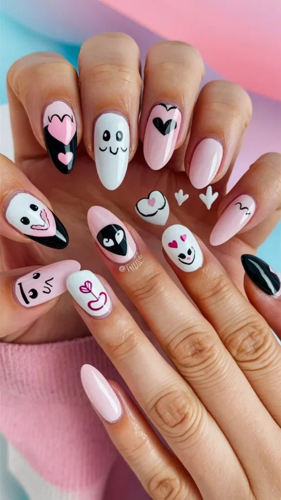 30+ Images of Cute Kuromi Nails Ideas for Every Kawaii Lover