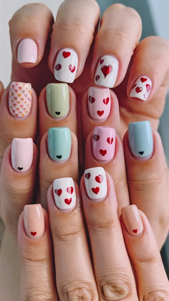 30+ Images of Cute Nails Ideas with Hearts – Perfect for Every Romantic Vibe!