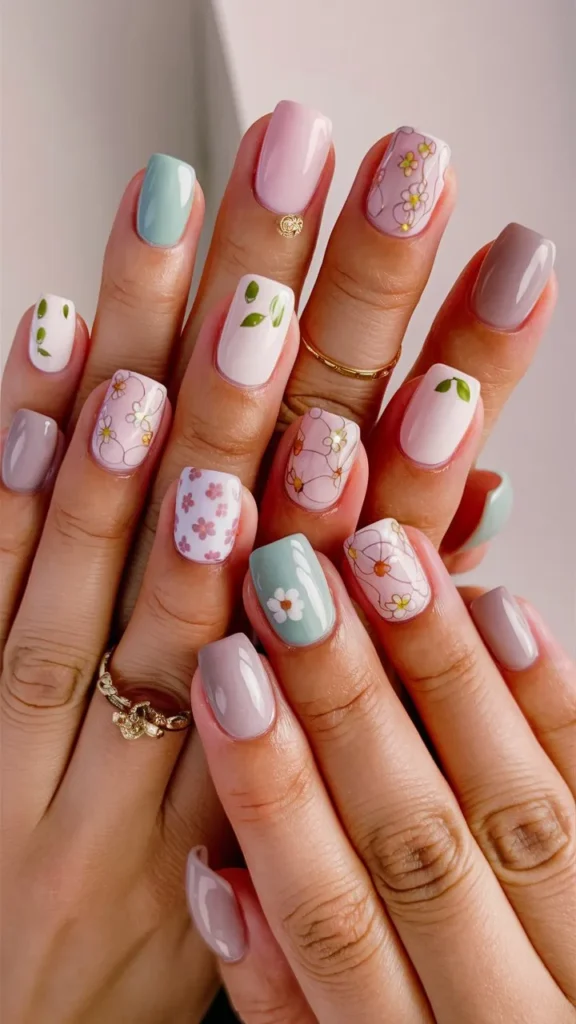 30+ Images of Cute Simple Korean Short Nails Ideas