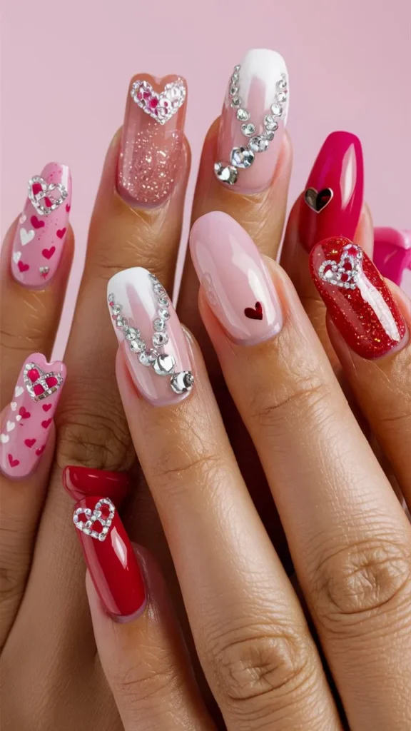 30+ Images of Cute Nails Ideas with Hearts – Perfect for Every Romantic Vibe!