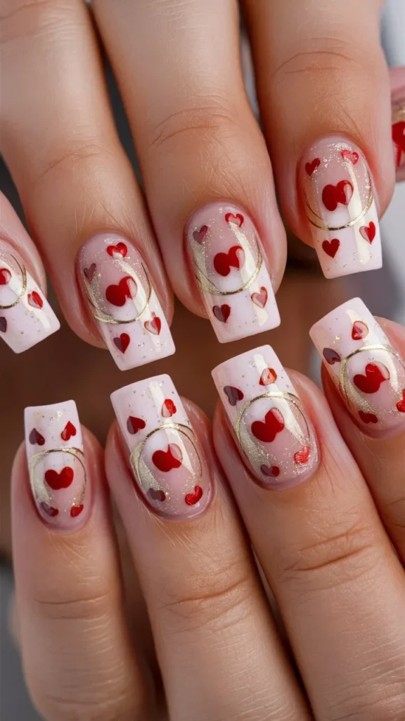 30+ Images of Cute Nails Ideas with Hearts – Perfect for Every Romantic Vibe!