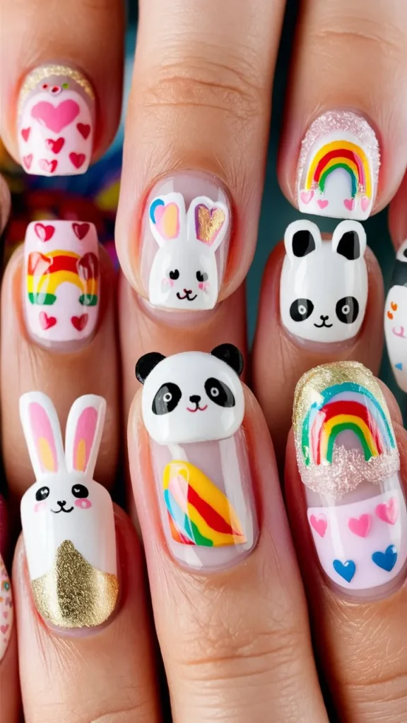 30+ Images of "Cute Kawaii Nail Ideas" to Inspire Your Adorable Style