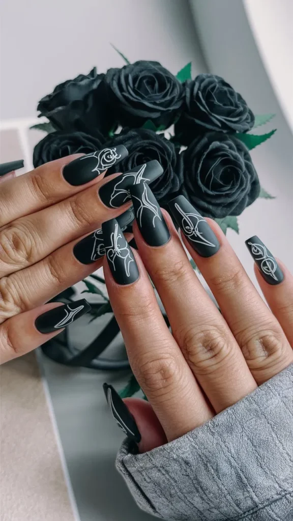 30+ Images of Cute Medium Acrylic Nails Coffin Ideas