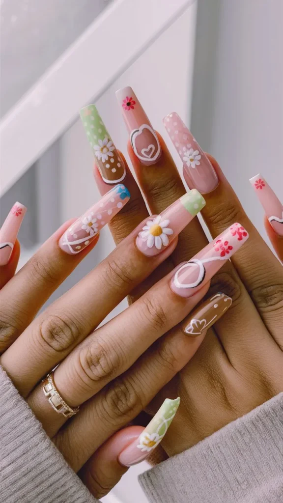 30+ Images of Acrylic Nails Ideas Long and Cute