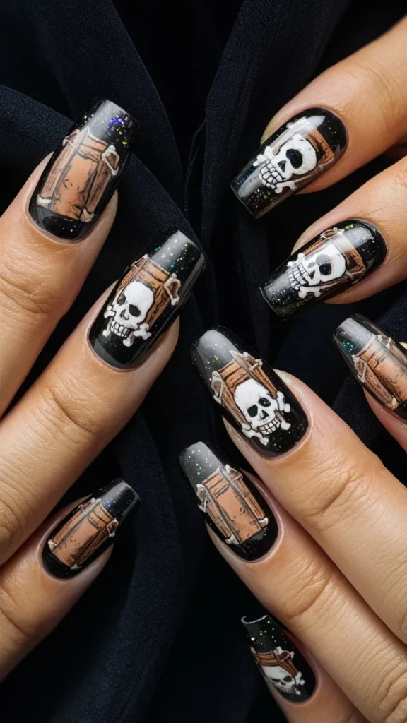 30+ Images of Cute Medium Acrylic Nails Coffin Ideas