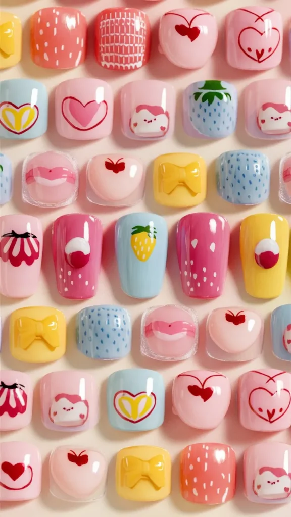 30+ Images of Acrylic Nails Ideas Long and Cute