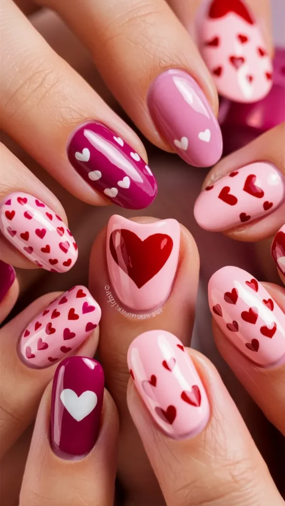 30+ Images of Cute Nails Ideas with Hearts – Perfect for Every Romantic Vibe!