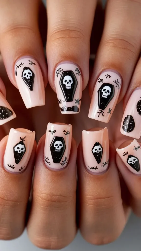 30+ Images of Cute Medium Acrylic Nails Coffin Ideas