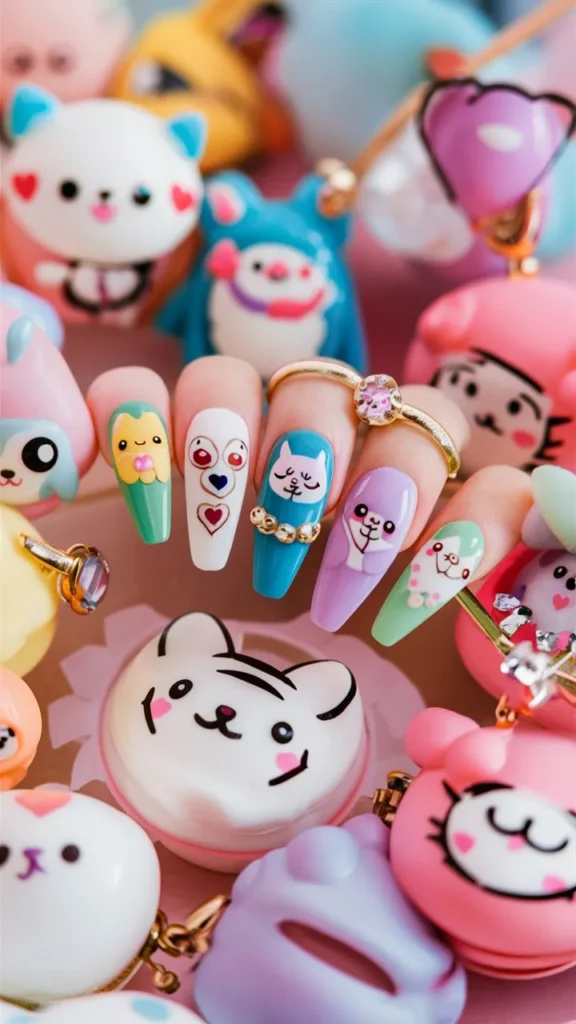 30+ Images of "Cute Kawaii Nail Ideas" to Inspire Your Adorable Style