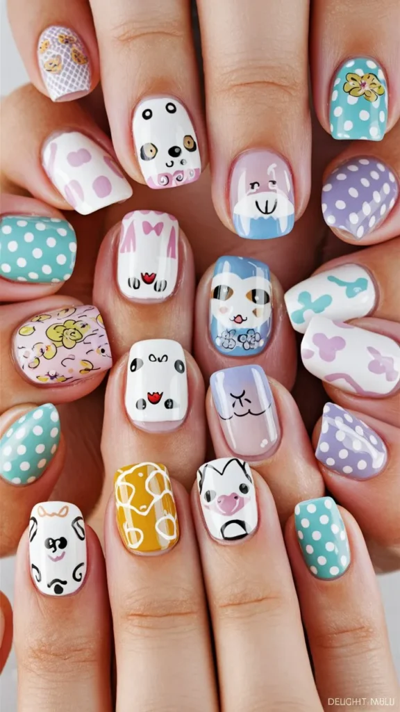 30+ Images of Cute Nails Ideas Matching Perfectly