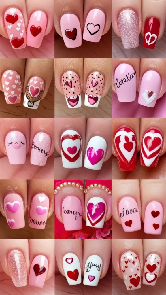 30+ Images of Cute Nails Ideas with Hearts – Perfect for Every Romantic Vibe!