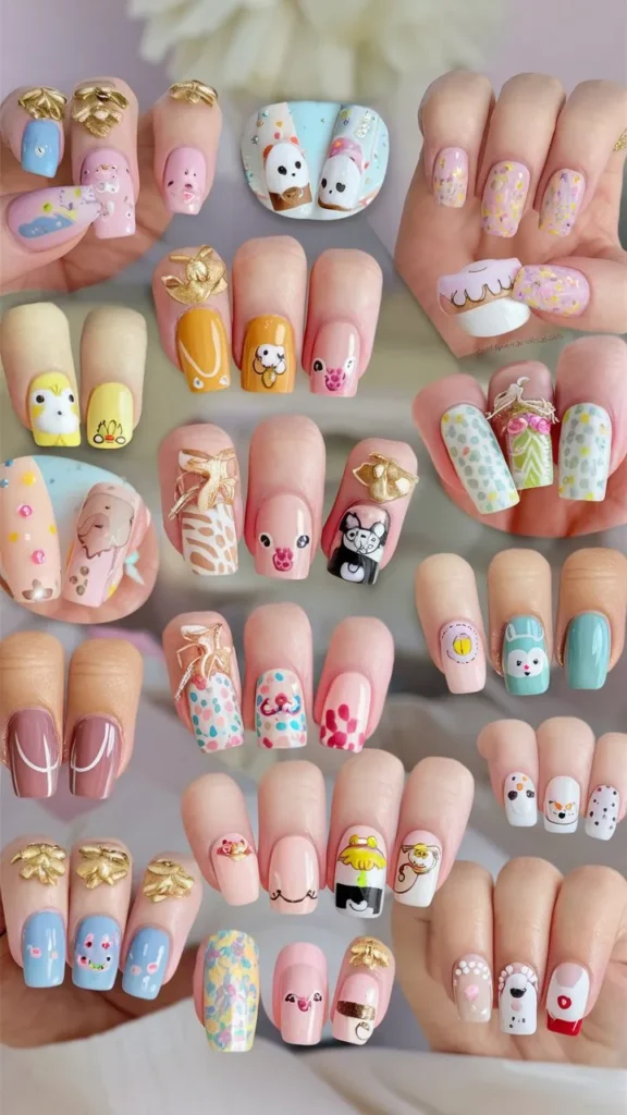 30+ Images of Cute Nails Ideas Matching Perfectly